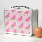 Lunch Box Cute Pink Watermelon Pattern (En situation)