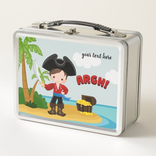 Lunch Box Cute Pirate (Devant)