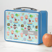 Lunch Box Cute Pirates Chasse au trésor Enfants Déjeuner per (En situation)