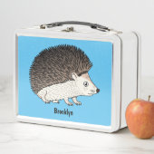 Lunch Box Cute prickly hedgehog cartoon (En situation)