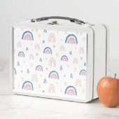 Lunch Box Cute Rainbows & Hearts Motif (En situation)