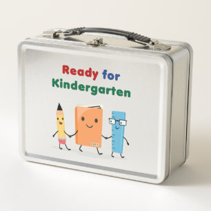 Lunch Box Cute Ready for Kindergarten School Book