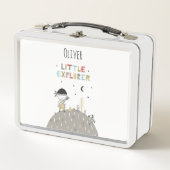 Lunch Box Cute Scandinave Petit Explorer Personnalisé (Devant)