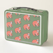Lunch Box Cute Sloth Kids  (Dos)