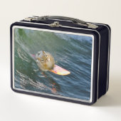 Lunch Box Cute Surfing Chipmunk (Devant)