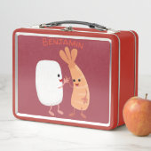 Lunch Box Cute sushi riz crevettes amis dessin animé (En situation)