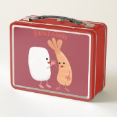 Lunch Box Cute sushi riz crevettes amis dessin animé (Dos)