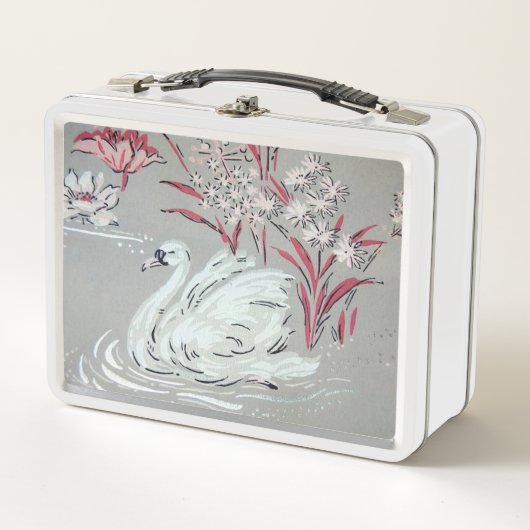 Lunch Box Cygne Vintage  (Devant)