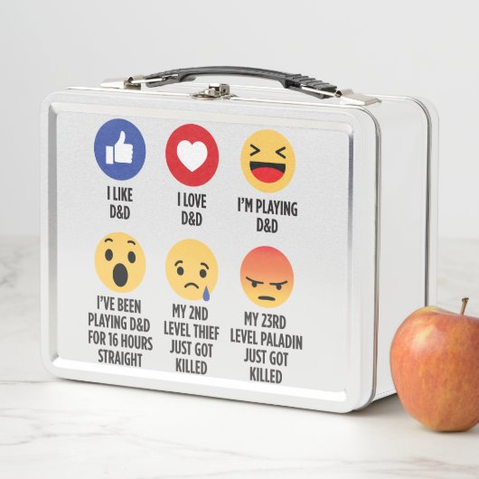 Lunch Box D&D Emojis (En situation)