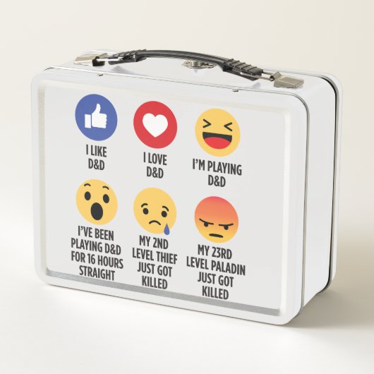 Lunch Box D&D Emojis (Dos)