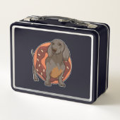 Lunch Box Dachshund avec Donut (Dos)