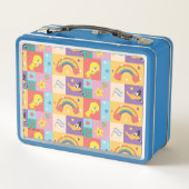 Lunch Box DAFFY DUCK™ & TWEETY™ - Pride Pattern (Dos)