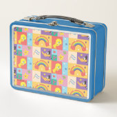 Lunch Box DAFFY DUCK™ & TWEETY™ - Pride Pattern (Devant)
