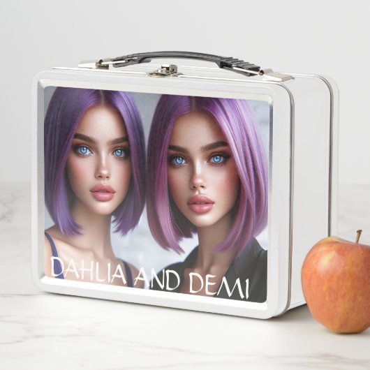 Lunch Box Dahlia et Demi (En situation)