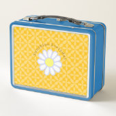 Lunch Box Daisy Simple Photo Jaune (Dos)