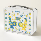 Lunch Box Dala Rooster suédois (Dos)