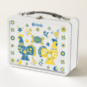 Lunch Box Dala Rooster suédois (Devant)