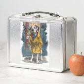 Lunch Box Dalmatien détective - Chien résolveur de crimes (En situation)