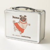 Lunch Box Danse comme personne ne regarde Carlin Girl (Dos)