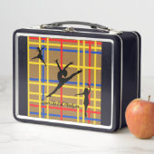 Lunch Box Danse comme Piet Mondrian Art Moderne (En situation)