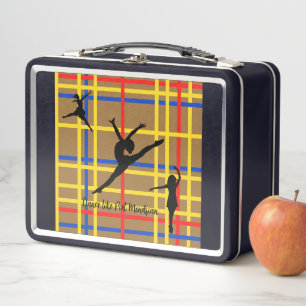 Lunch Box Danse comme Piet Mondrian Art Moderne