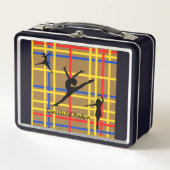 Lunch Box Danse comme Piet Mondrian Art Moderne (Devant)