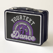 Lunch Box Danseur de ballet AJOUTER DU TEXTE Danse classique (Dos)