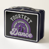 Lunch Box Danseur de ballet AJOUTER DU TEXTE Danse classique (Devant)