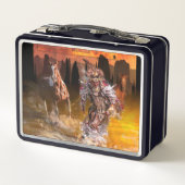 Lunch Box Danseuse amérindienne ROLLING THUNDER (Dos)