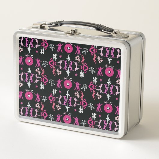 Lunch Box Danseuse rose Motif Décor Maison (Devant)