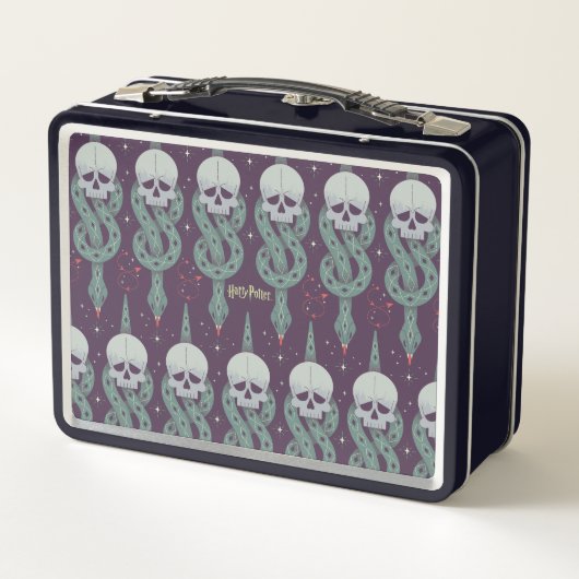 Lunch Box Dark Mark Geometric Icon Pattern (Dos)