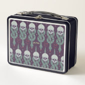 Lunch Box Dark Mark Geometric Icon Pattern (Devant)