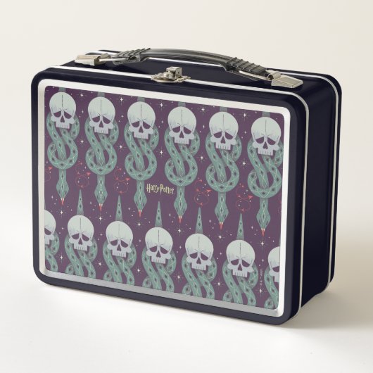 Lunch Box Dark Mark Geometric Icon Pattern (Devant)