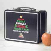 Lunch Box Dasher Arbre Danseur Vixen Tequila Whiskey (En situation)