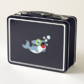 Lunch Box Dauphin à la plongée avec bulles d'eau.PNG (Dos)