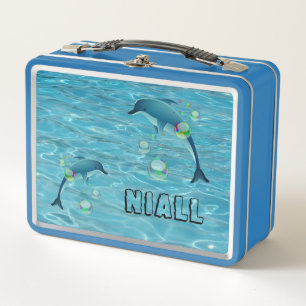 Lunch Box Dauphin amusant et bulles