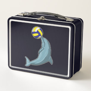 Lunch Box Dauphin avec ballon de volley