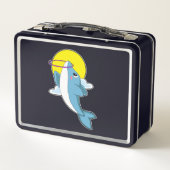 Lunch Box Dauphin avec pneus Fitness (Dos)