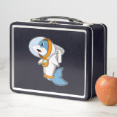 Lunch Box Dauphin en astronaute avec costume (En situation)