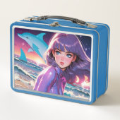 Lunch Box Dauphins animés (Devant)