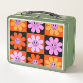 Lunch Box De jolies fleurs. (Devant)