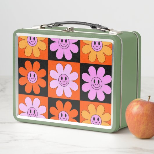 Lunch Box De jolies fleurs. (En situation)