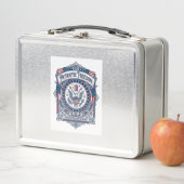 Lunch Box Débardeur graphique vectoriel du cercle de couture (En situation)