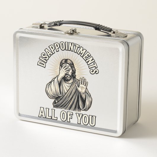 Lunch Box Déceptions drôles Vous tous Gravure vintage (Devant)