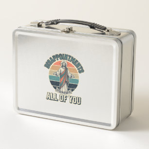 Lunch Box Déceptions drôles vous tous T-shirt religieux D