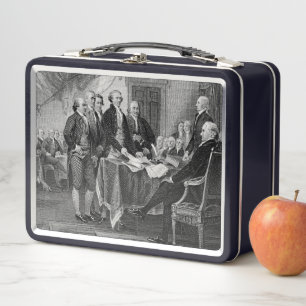 Lunch Box Déclaration d'indépendance : billet de 2 dollars,