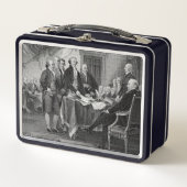 Lunch Box Déclaration d'indépendance : billet de 2 dollars,  (Devant)