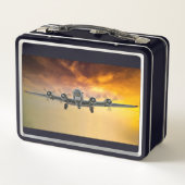 LUNCH BOX DÉCOLLAGE DE LA FORTERESSE DE VOL B-17 (Dos)