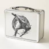 Lunch Box Décor Style urbain Monochrome Motion Art (Dos)