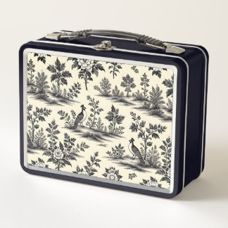 Lunch Box Decorative French toile pattern